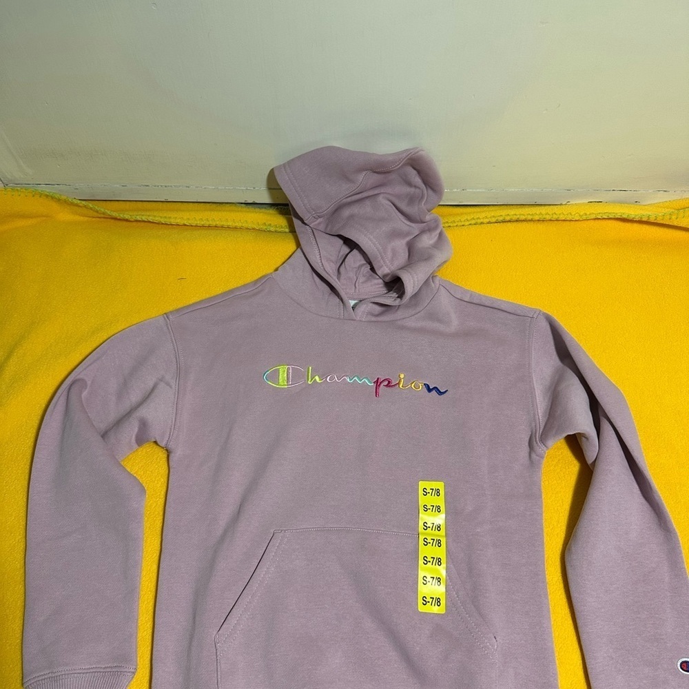 Champion Light Purple Fleece Hoodie